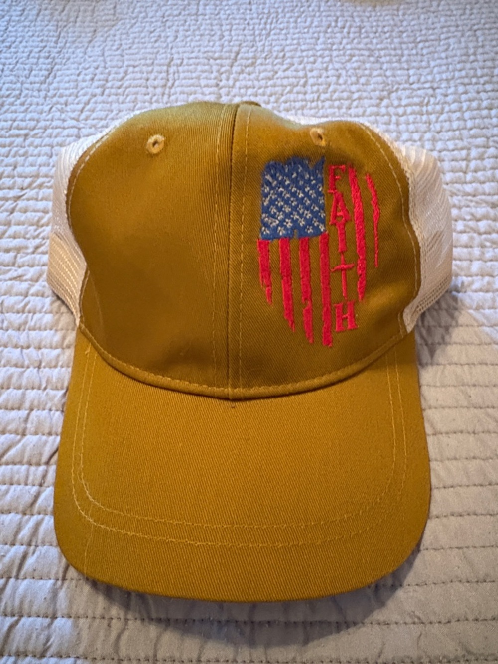 AMERICAN FLAG FAITH HAT NEW